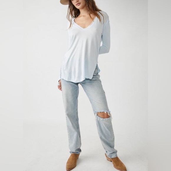 Free People Long Sleeve Top -Brand New With Tags - Picture 5 of 7